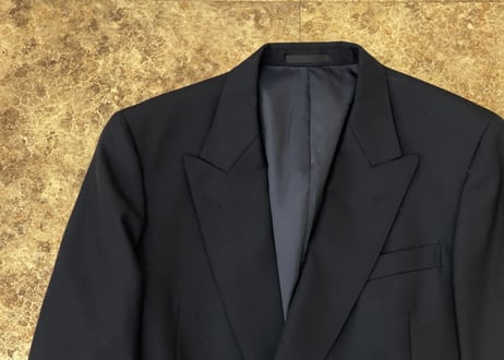 burberry double blazer”black”