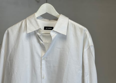rafsimons burning down over size shirt