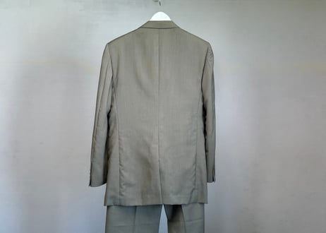 dior set up suit khaki