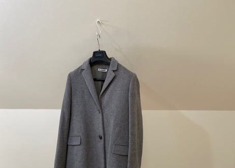 jilsander chesterfield coat