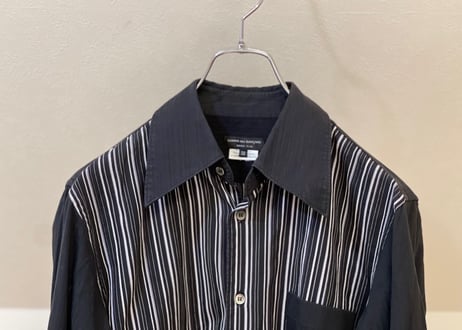 comme desgarcons homme AD2014 stripe shirt