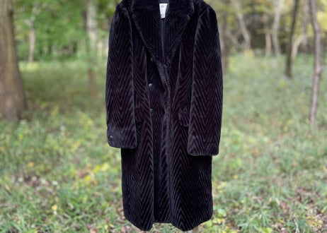 versace fur coat