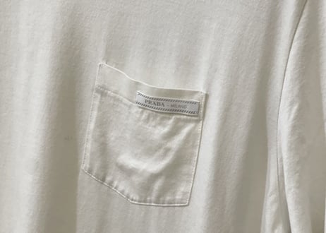 prada pocket tops