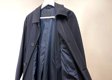 prada nylon long coat