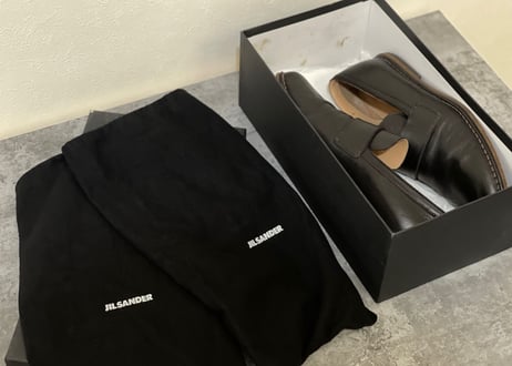 jilsander "初期" leather loafer