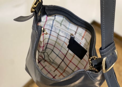 coach leather bag