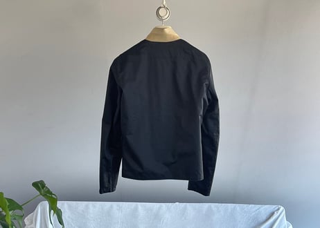 balenciaga leather reversible drizzler jacket
