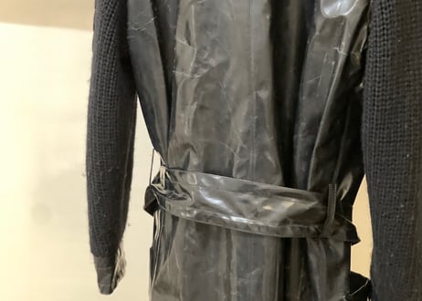 1980s yves saint laurent rive gauche coat