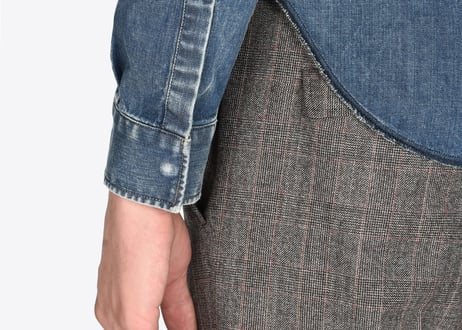 maison margiela denim shirt dead stock