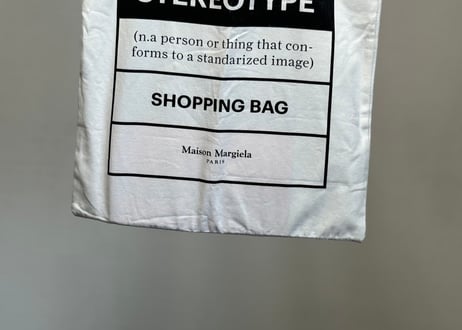 maison margiela stereotype tote bag #1