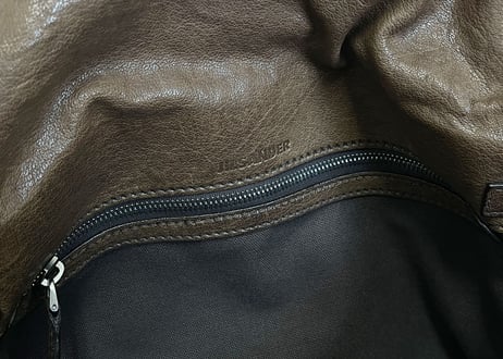 jilsander leather bag