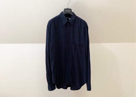 giorgio armani shirt navy