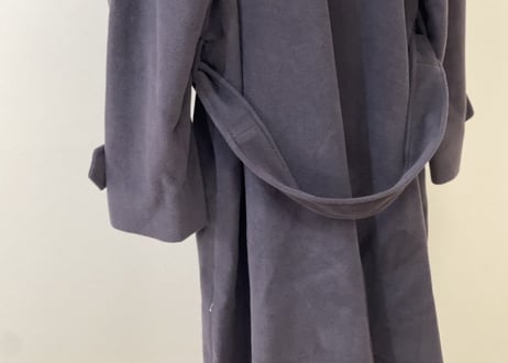 delba cashmere coat dead stock