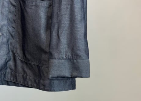 maison margiela leather switch oversize silk jacket