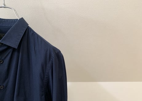 prada shirt dark navy