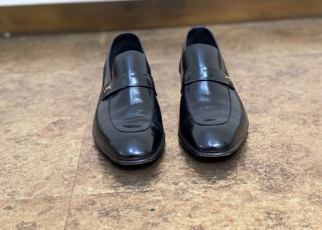 yves saint laurent heel leather shose UK7.5