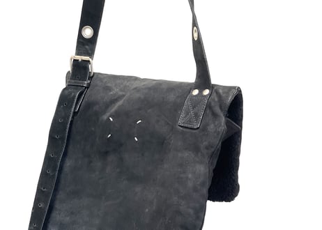maison margiela leather bag