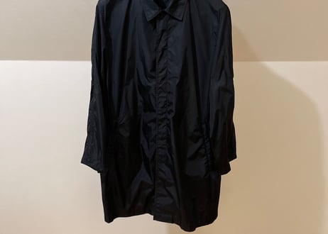 prada pocketable nylon coat