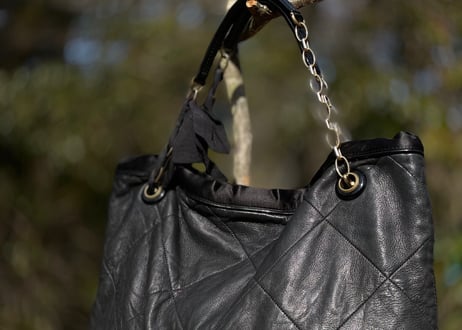 lanvin made in Italy leather bag