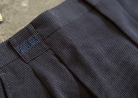 balenciaga BB logo polyester summer tack trousers dead stock #B