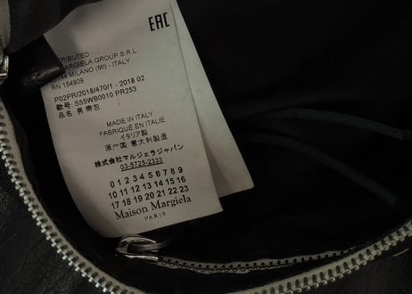 maison margiela body bag