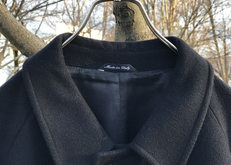 80-90s made in Italy cashmere wool coat