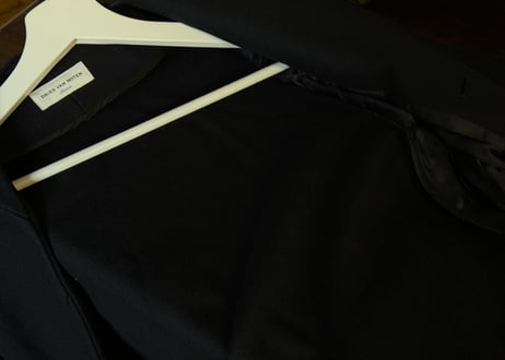 dries van noten collarless coat dead stock