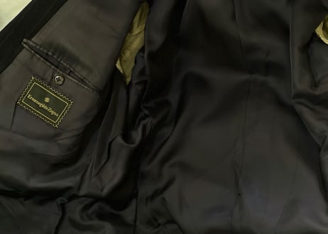 ermenegildo zegna stripe double set up suit