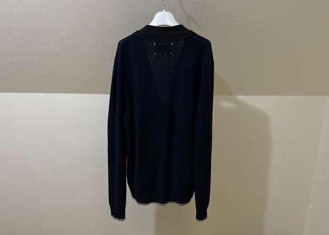 maison margiela 2018aw over size cardigan dead stock