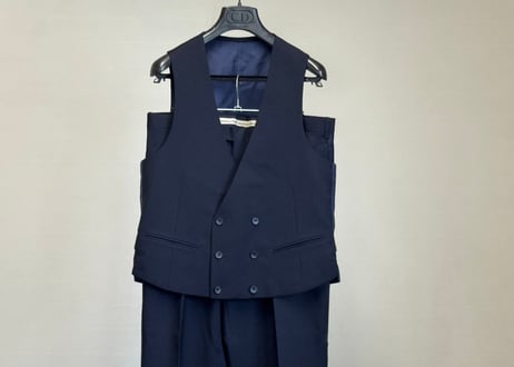 dior three piece set up tuxedo set up suit dead stock