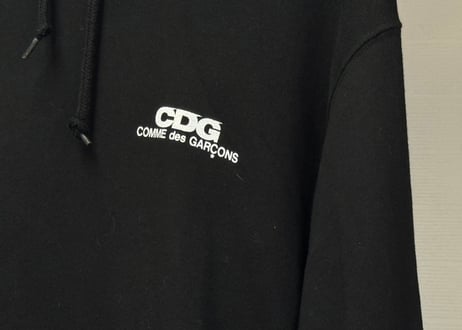 cdg comme des garcons 2023aw logo hoodie