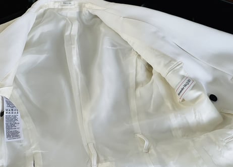 alexander mcqueen front layered jacket dead stock