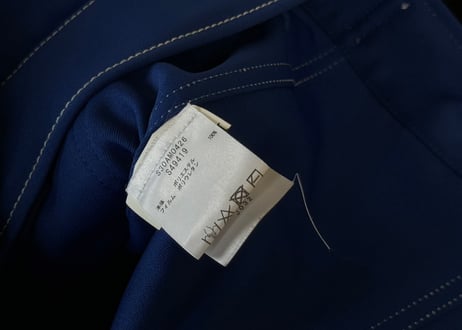 maison margiela jacket blue