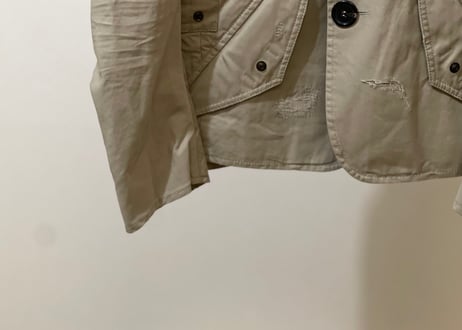 dsquared2 2021ss repair jacket dead stock