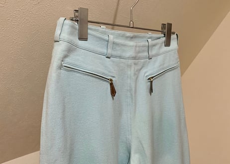 hermes serie button trousers blue