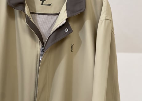 yvessaint laurent jacket beige