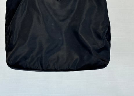 prada nylon logo tote bag