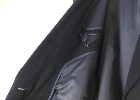 80-90s  yves saint laurent cashmere double long coat