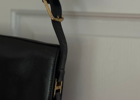 loewe anagram logo leather shoulder bag #3