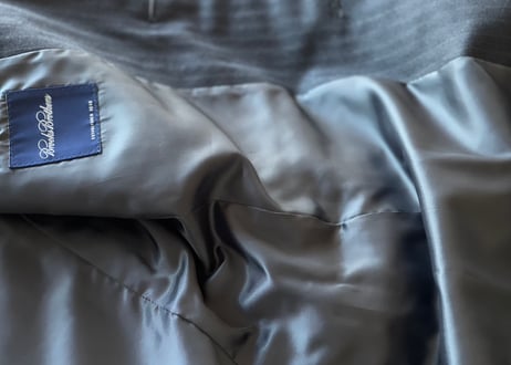 brooks brothers stripe set up suit #1