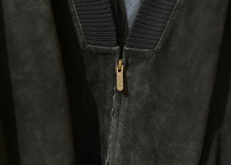 loewe ovre size leather jacket