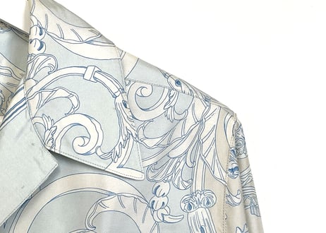hermes tuileries silk shirt
