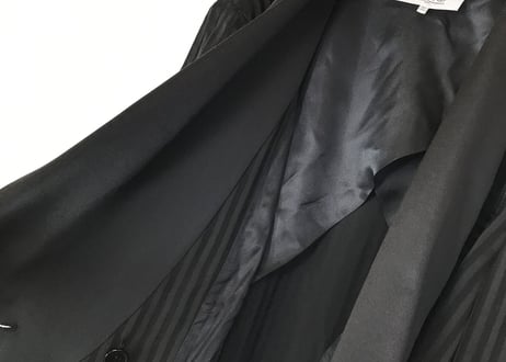 2018aw mm6 over size stripe coat dead stock