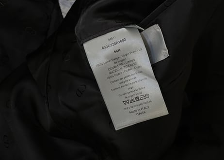 diorhomme 2019aw tailored jacket dead stock