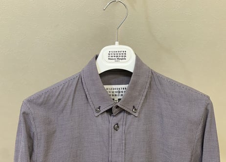 maison margiela 2015ss check shirt