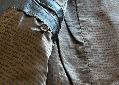 60–70s loewe leather coat