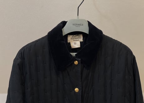 hermes quilting coat