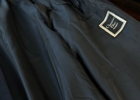 dior cashmere coat