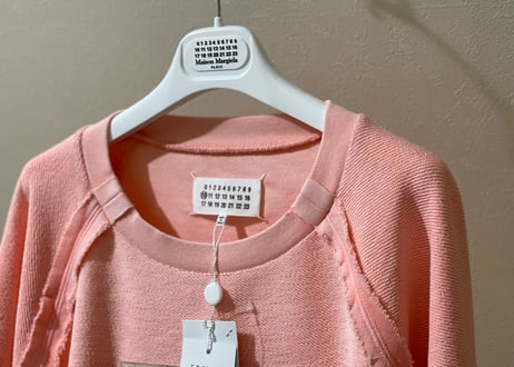 maison margiela 2019ss over size sweat dead stock