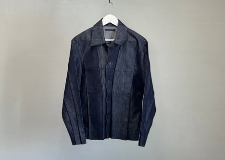 isseymiyake denim pleats jacket